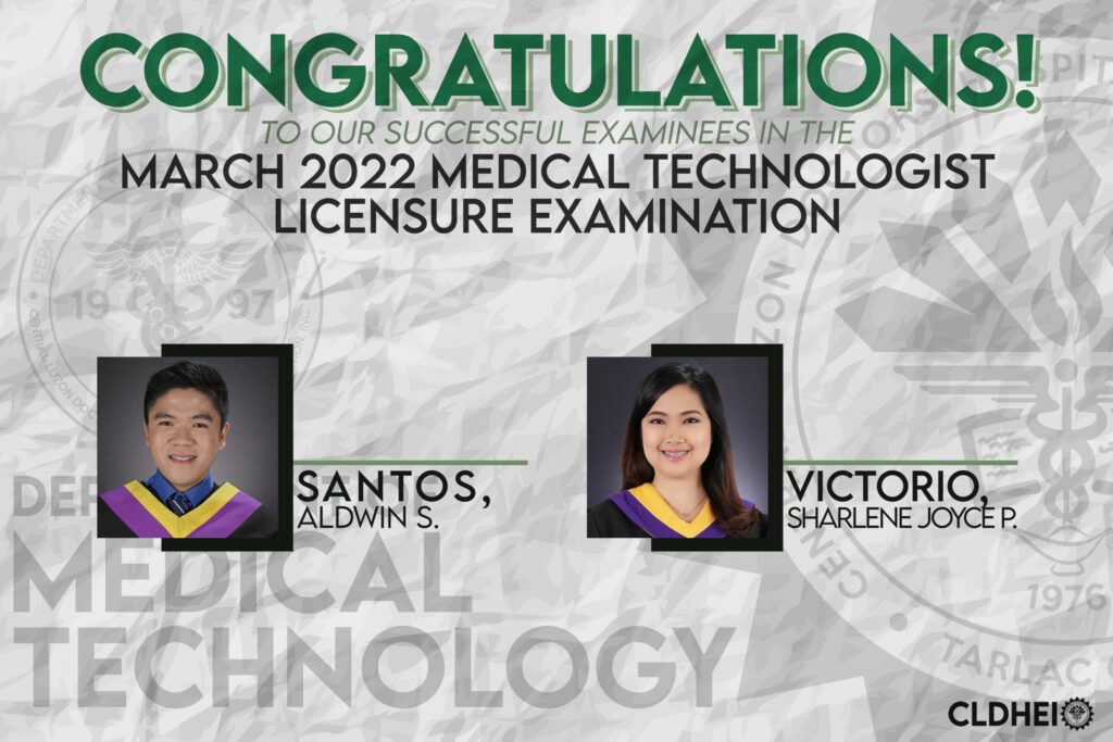 Medical Technologist Licensure Examination March 2022 Cldhei